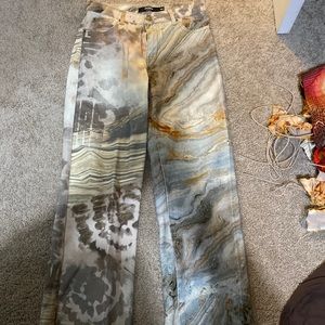 Jaded London printed jeans